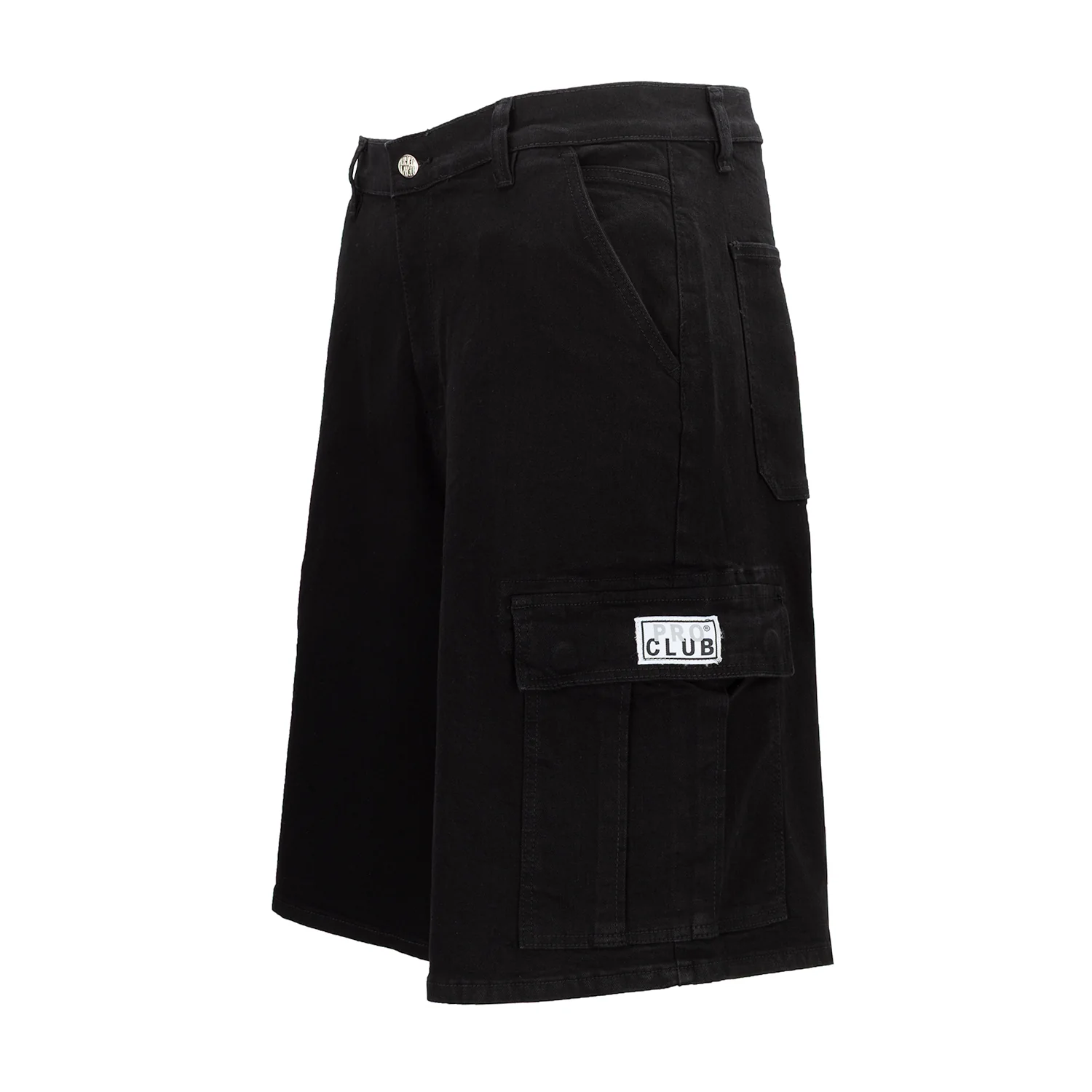 Baggy Denim Cargo Short -Mens - Image 2