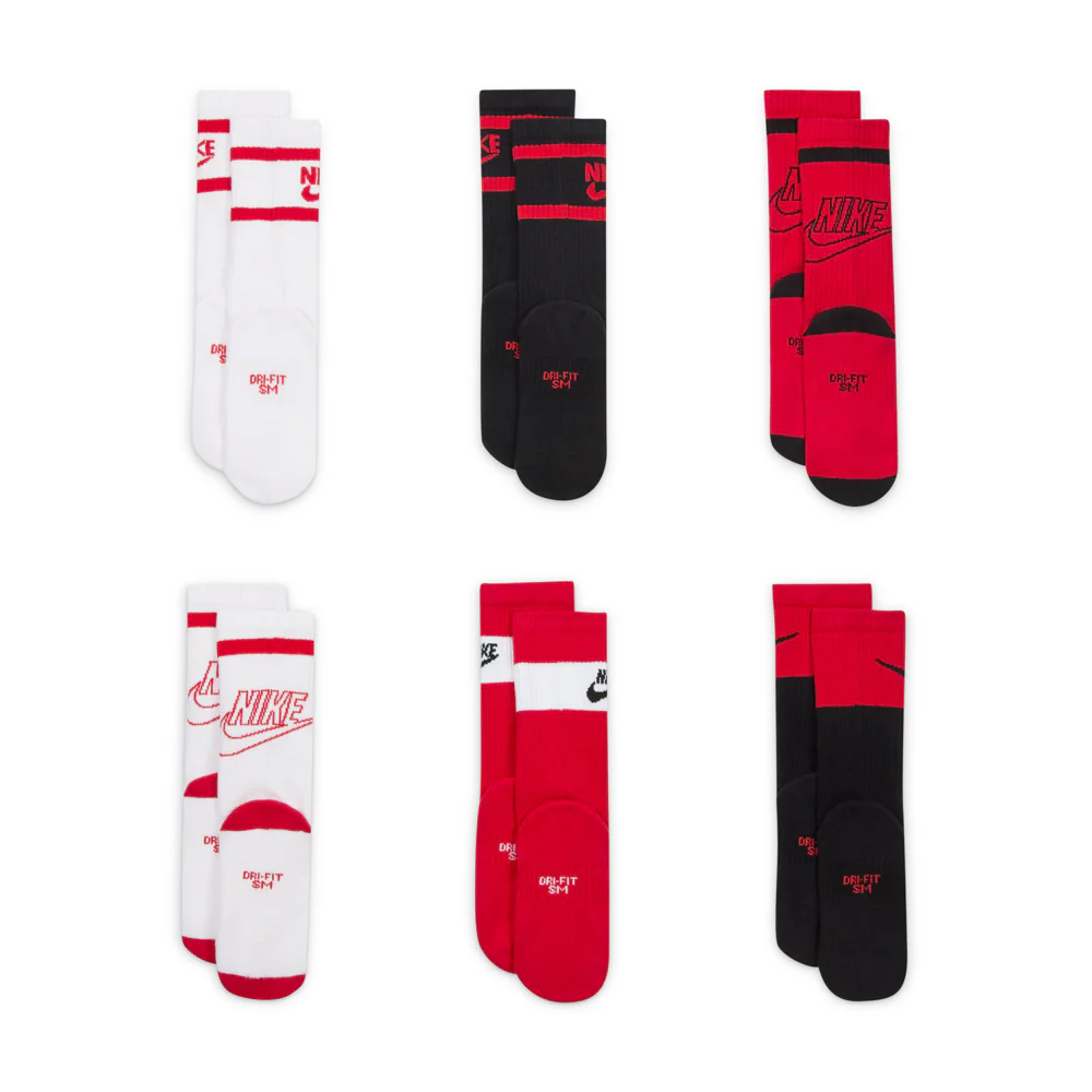 6 Pack Youth Everyday Cushioned Crew - Image 3