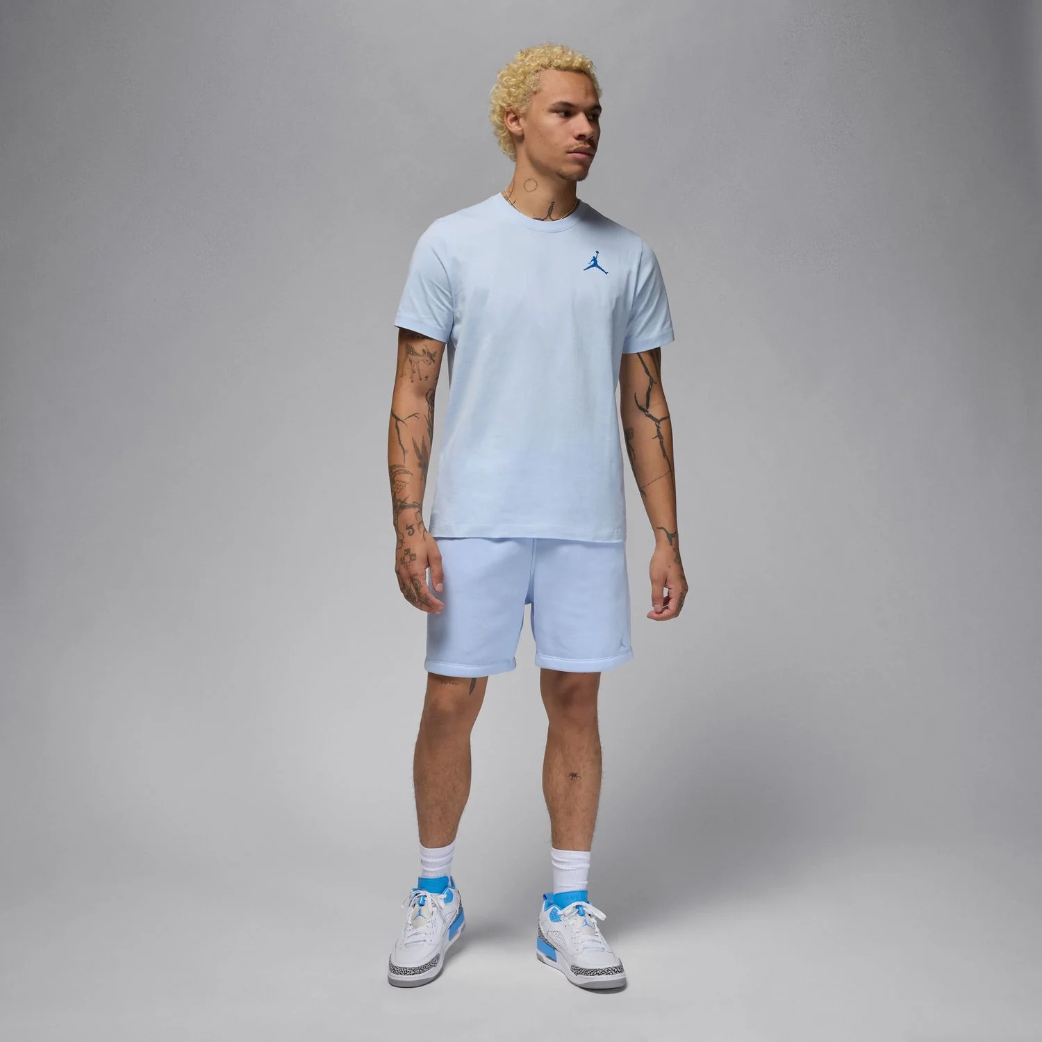 Embroidered SS Crew Tee - Mens - Image 3