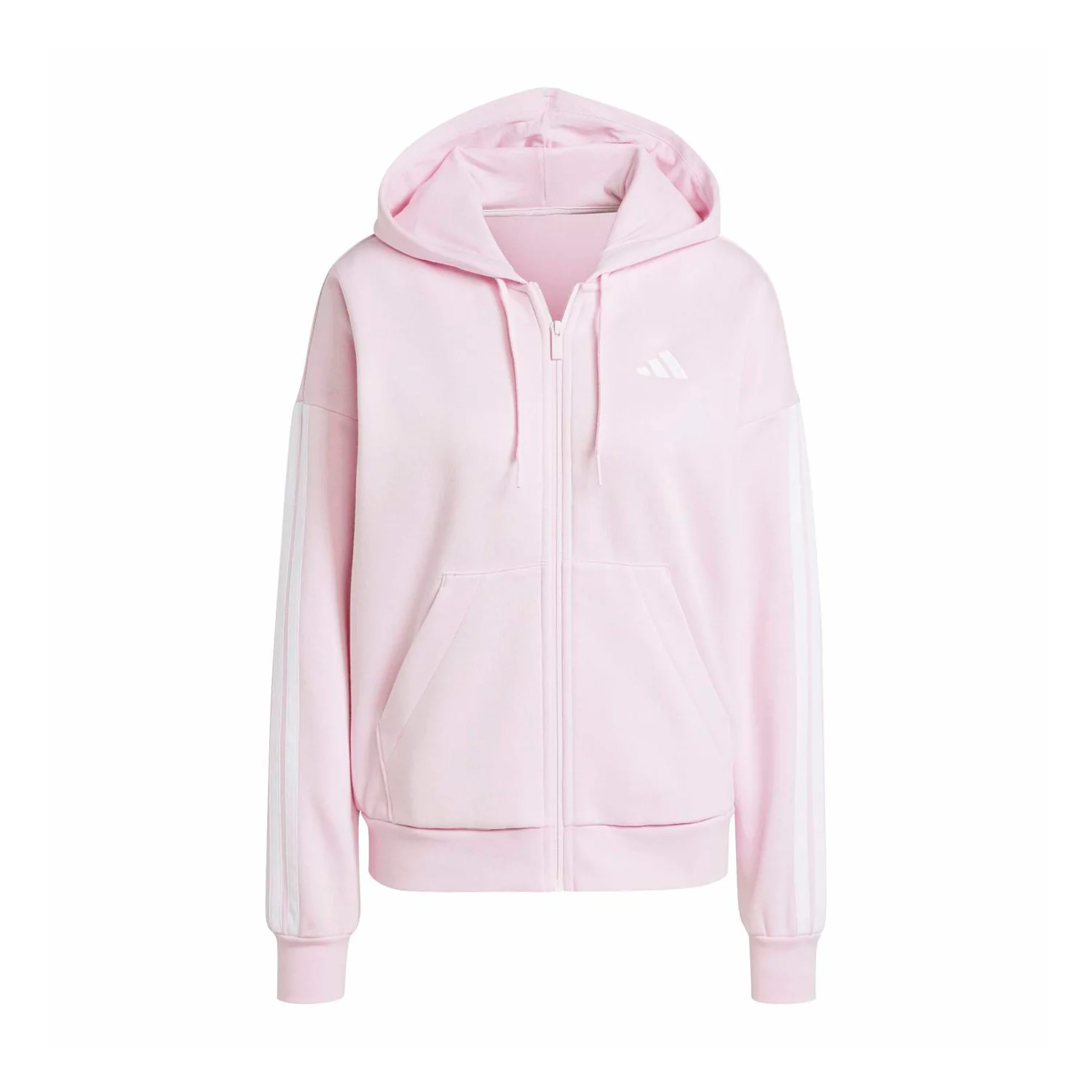 Essentials 3-Stripe FZ Hoody - Womens