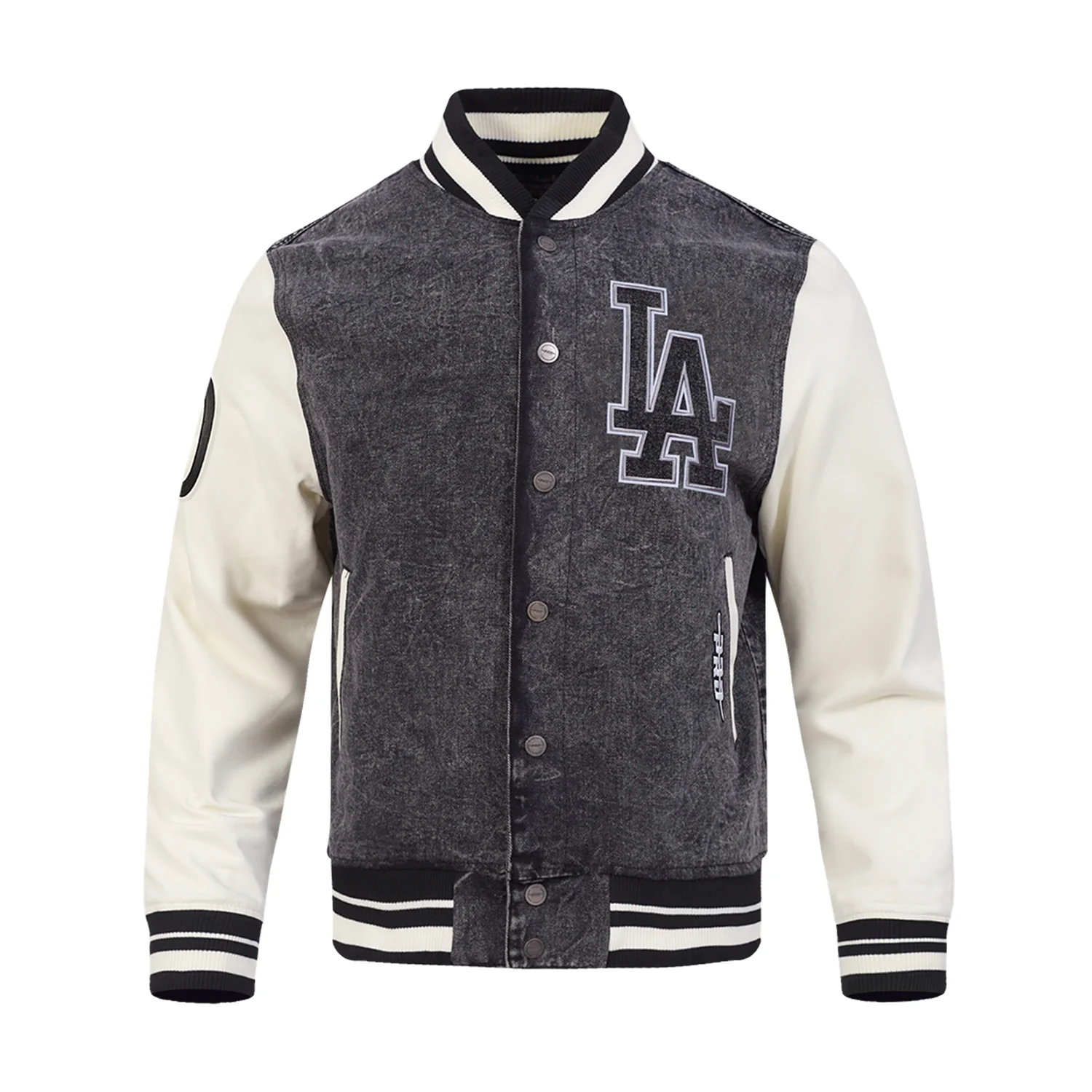 Los Angeles Dodgers Varsity Black Jacket -Mens