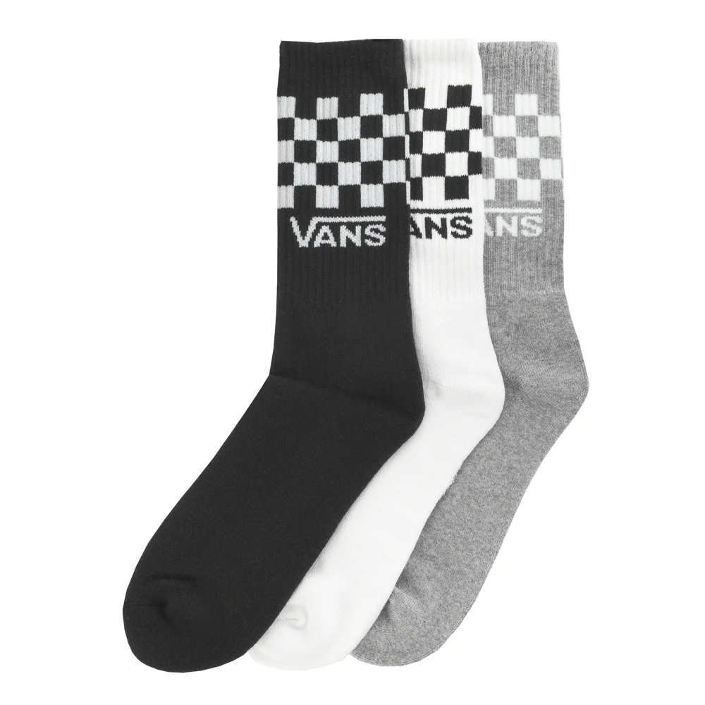 3 Pack Classic Check Crew